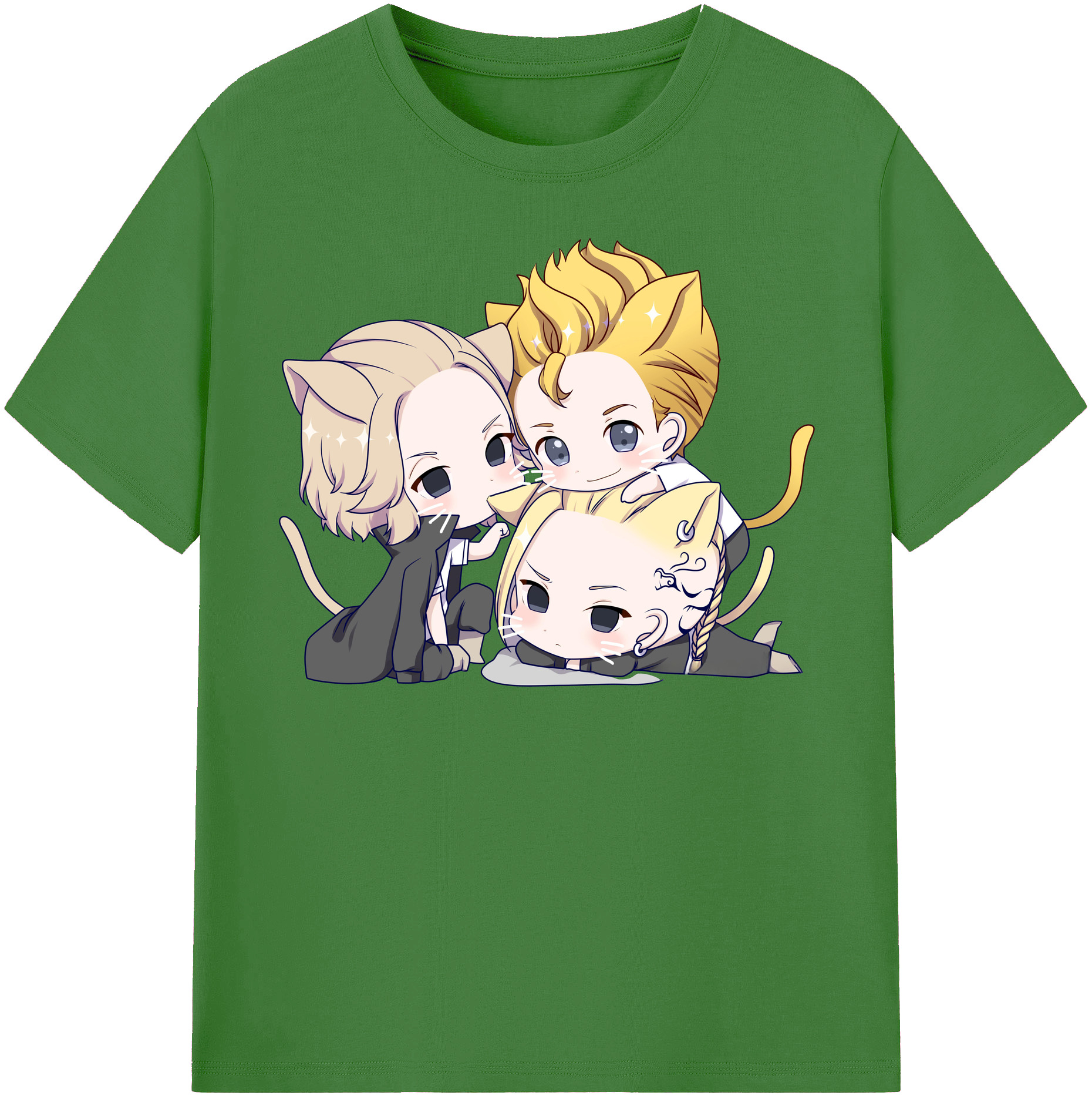 （画像用） 東京リベンジャーズ Tokyo Revengers レディースカジュアルプリントTシャツ（綿100％）